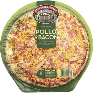 Pizza Pollo y Bacón con Masa 5 Semillas 410 Gr