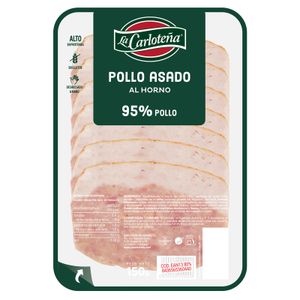 Pollo Asado al Horno Lonchas 95% carne 150 Gr
