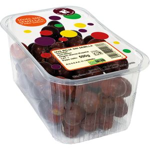 Uva Roja Bandeja sin Semilla 500 Gr