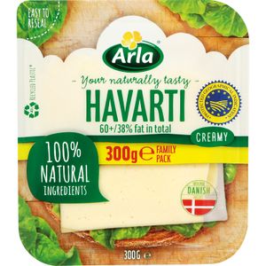 Queso Havarti Lonchas 300 Gr