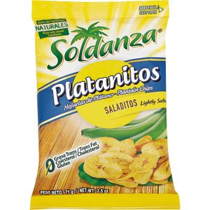 Platanitos Salados Bolsa 71 Gr