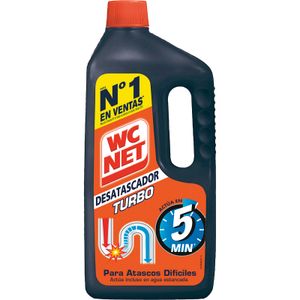 Desatascador Turbo Gel Tuberías.500+500 ML 0,5 L