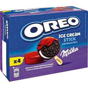 Sándwich Stick Oreo y Chocolate Milka 204 Gr