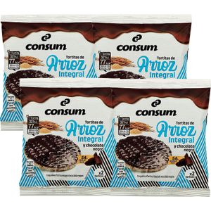 Tortitas Arroz con Chocolate Negro 130 Gr