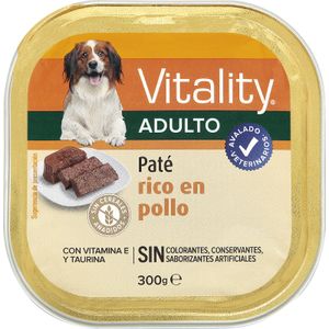 Tarrina Paté Adulto Rico en Pollo 300 Gr