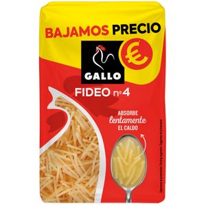 Fideo 4 Paquete 450 Gr