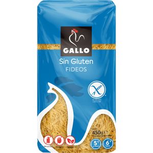 Fideos sin Gluten Paquete 450 Gr
