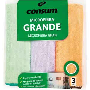 Bayeta Microfibra Grande 3 U