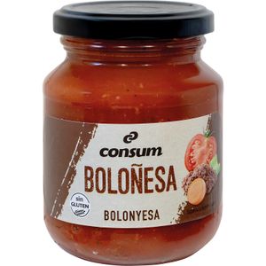 Salsa Bolognesa Frasco 300 Gr
