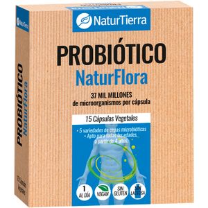 Cáp.Naturflora Probiótico Sistema Inmunitario 15 U