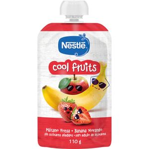 Pouch Cool Fruits Manzana, Fresa, Banana 110 Gr