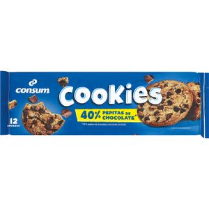 Galletas Cookies con Pepitas de Chocolate 225 Gr