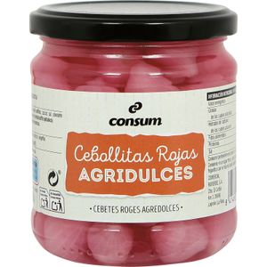 Cebollitas Rojas Agridulces 200 Gr