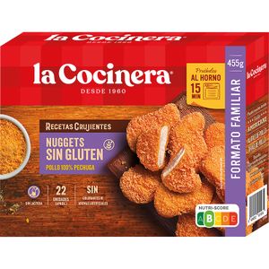 Nuggets de Pollo sin Gluten sin Lactosa 455 Gr
