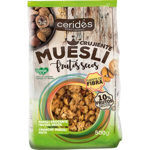 Muesli Frutos Secos Crujiente 500 Gr