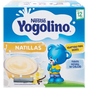 Yogolino Natillas Pack de 4 4 x 100 Gr