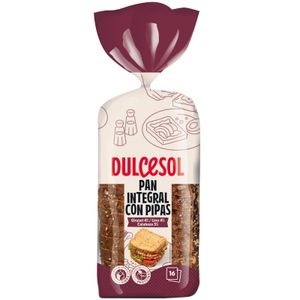 Pan de Molde Integral con Pipas 675 Gr