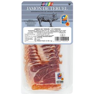 Jamón de Teruel DOP Medias Lonchas 120 Gr