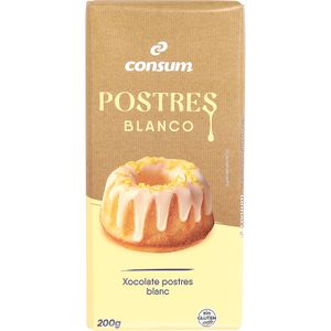 Chocolate Blanco Postres 200 Gr