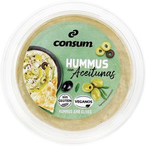 Hummus con aceitunas 200 Gr