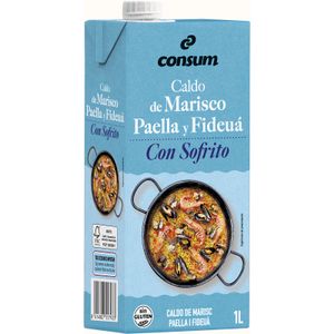 Caldo de Marisco Paella y Fideuá con Sofrito 1 L
