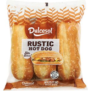 Hot Dog Rustic 6 Unidades 330 Gr