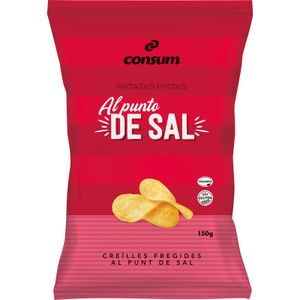 Patatas Lisas Bolsa 150 Gr