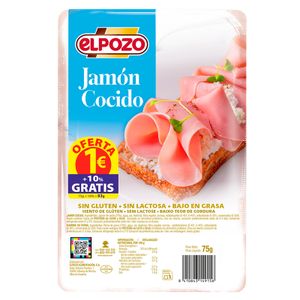 Jamón Cocido 75 Gr