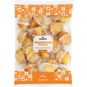 Magdalenas Redondas Bolsa 15 Unidades 540 Gr