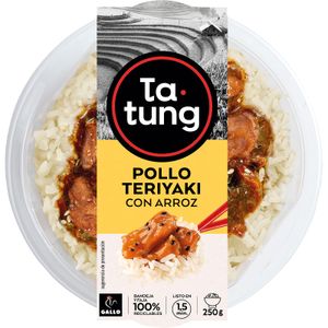 Pollo Teriyaki con Arroz Japonés 250 Gr