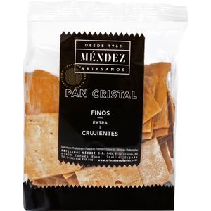 Pan Cristal con Aceite de Oliva Virgen Extra 120 Gr