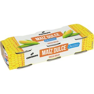 Maíz Dulce Pack 3 3 x 70 Gr