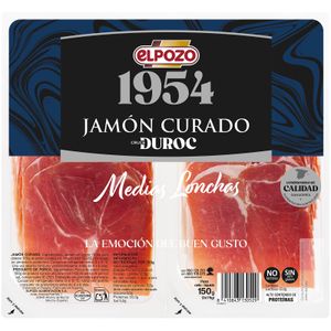 Jamón Curado Cruce Duroc 2 x 75 Gr