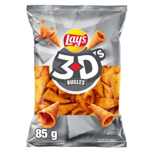 Conos de Maíz 3D'S Queso y Bacon 85 Gr
