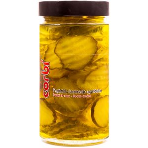 Pepinillos en Rodajas Agridulces 190 Gr