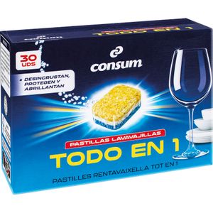 Pastillas Lavavajillas Todo en 1 30 Do