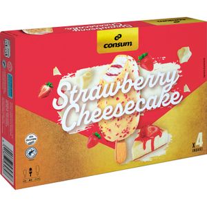 Bombon Cheesecake 4 unidades 320 Gr