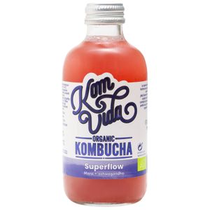 Kombucha Superflow Bebida orgánica 250 ml