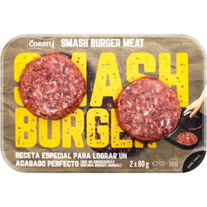 Smash Burger Meat Vacuno 160 Gr