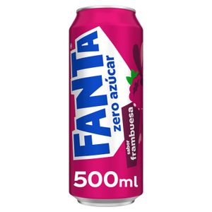 Refresco Frambuesa Zero Lata 0,5 L