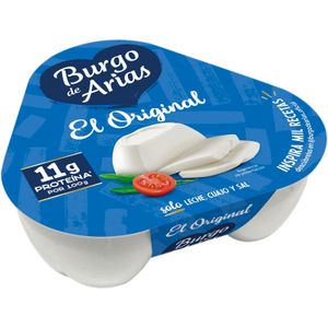 Queso Burgo de Arias Pack de 3 Unidades 3 x 72 Gr