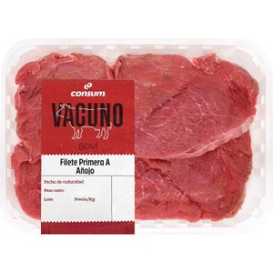 Filete Primera A de Añojo Plancha
